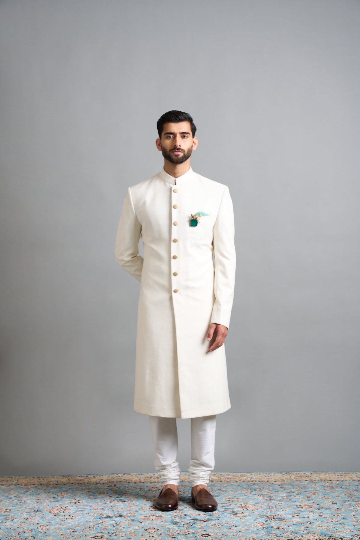 Gargee Designers Arjun Ivory Sherwani Gargee