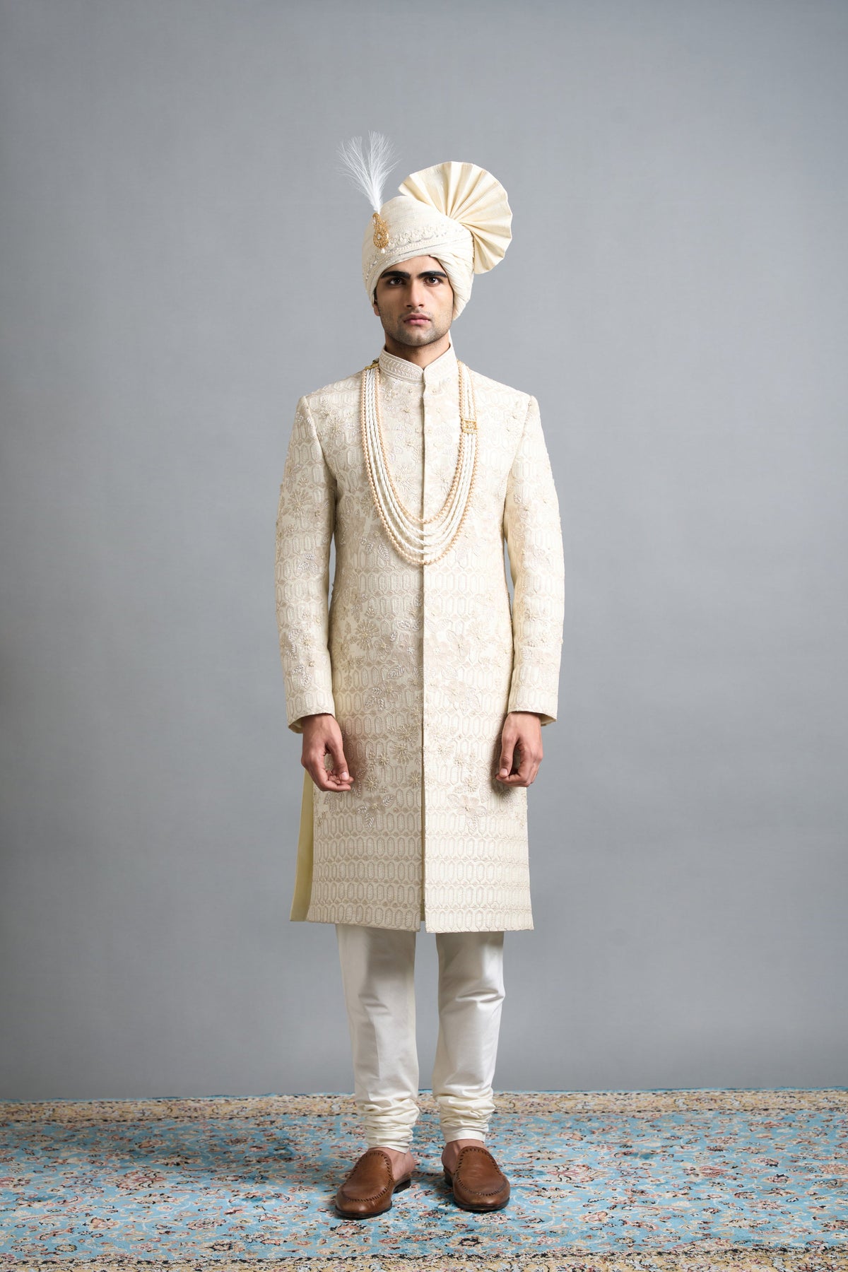 Gargee Designers Arnav Ivory Sherwani Gargee