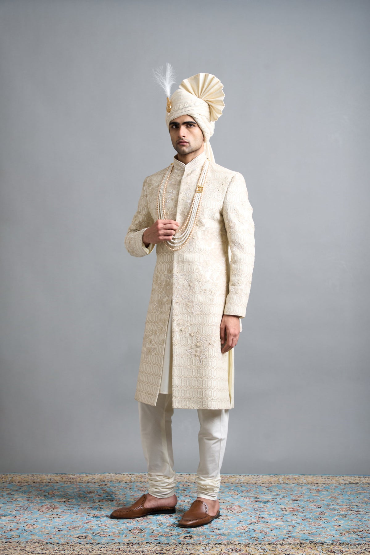 Gargee Designers Arnav Ivory Sherwani Gargee