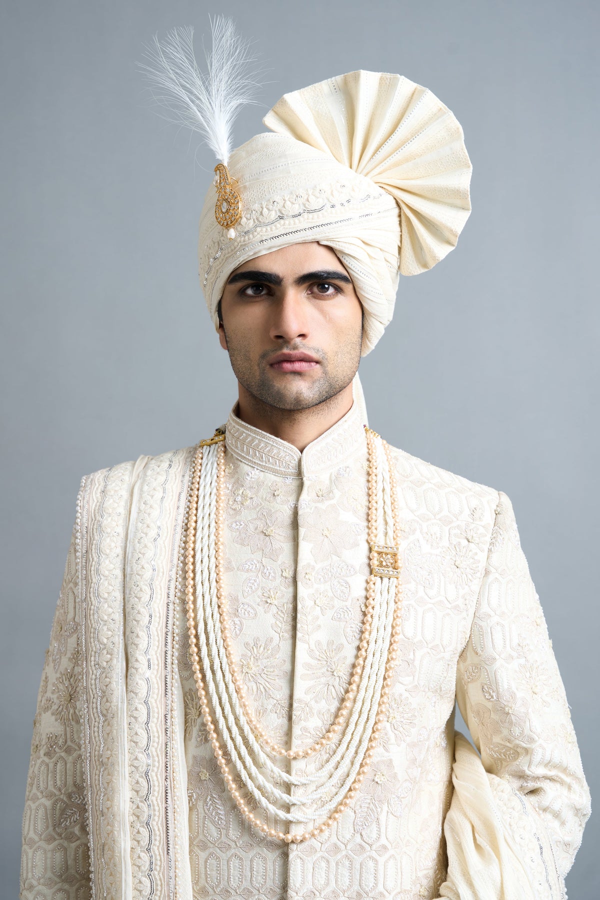 Gargee Designers Arnav Ivory Sherwani Gargee