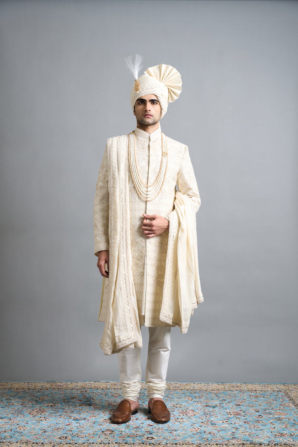 Gargee Designers Arnav Ivory Sherwani Gargee