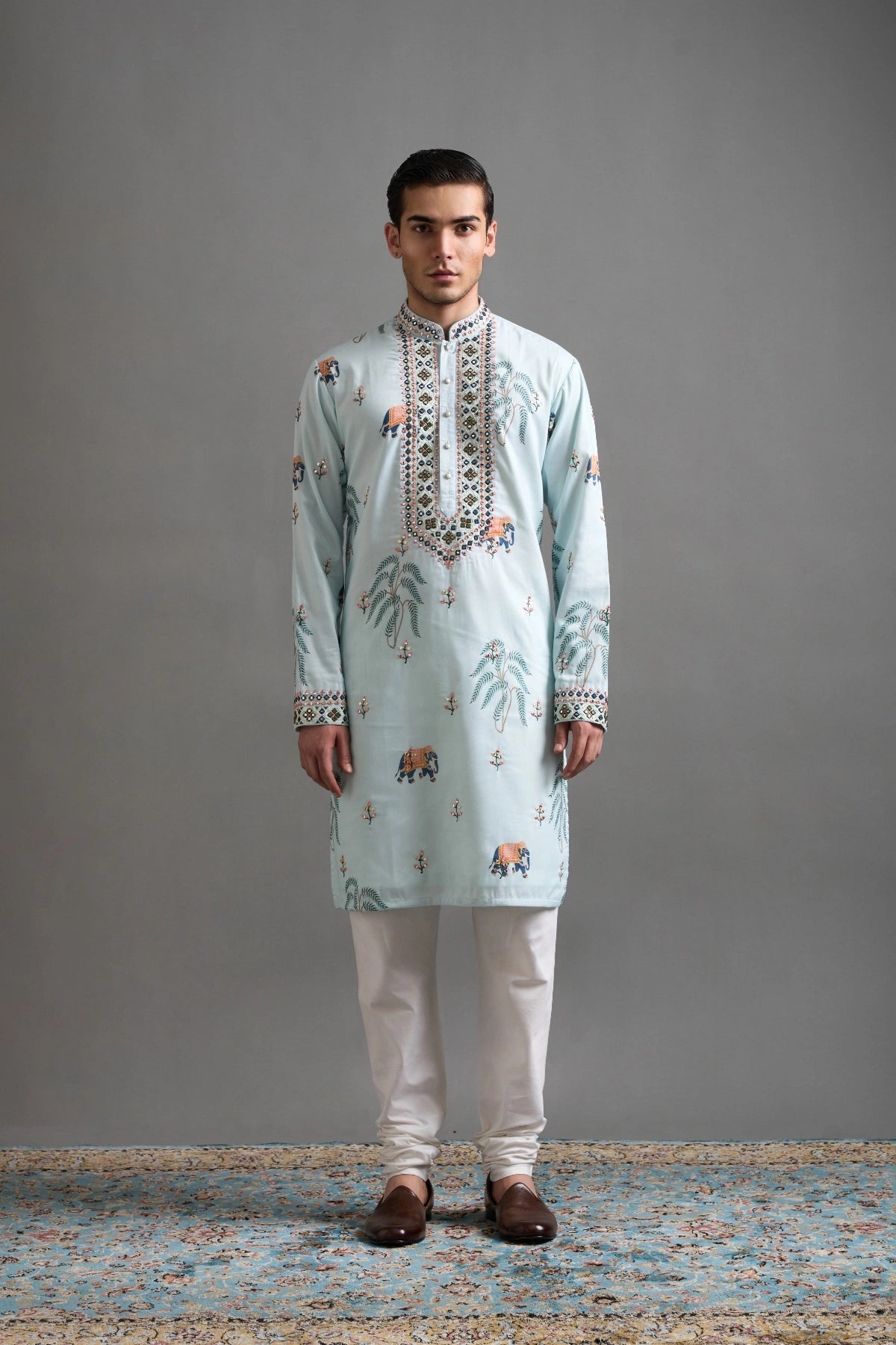 Gargee Designers Hathi Baagh Kurta Gargee