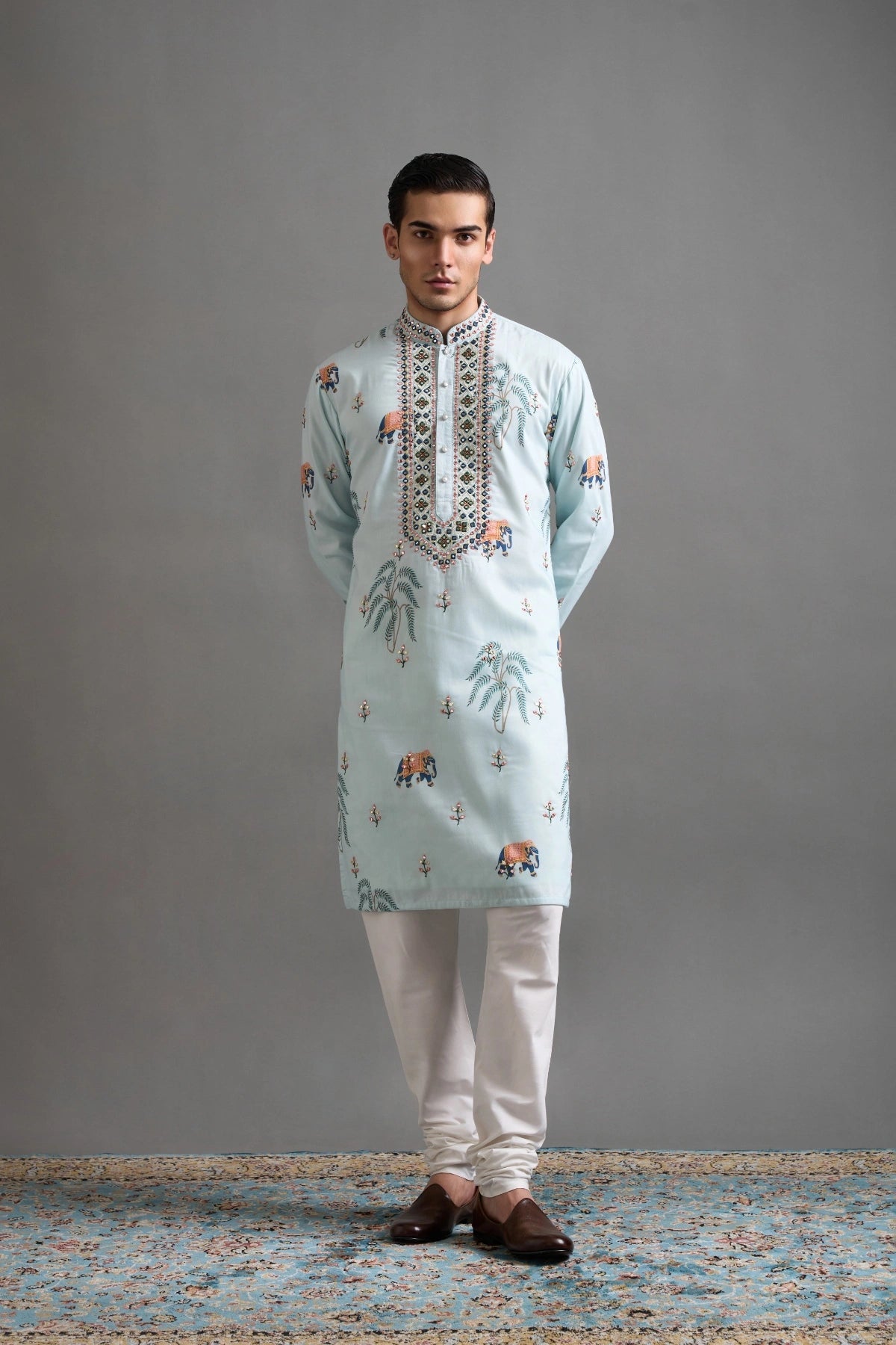 Gargee Designers Hathi Baagh Kurta Gargee