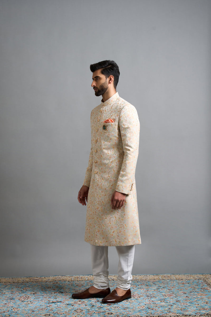 Gargee Designers Ishir Paisley Sherwani Gargee
