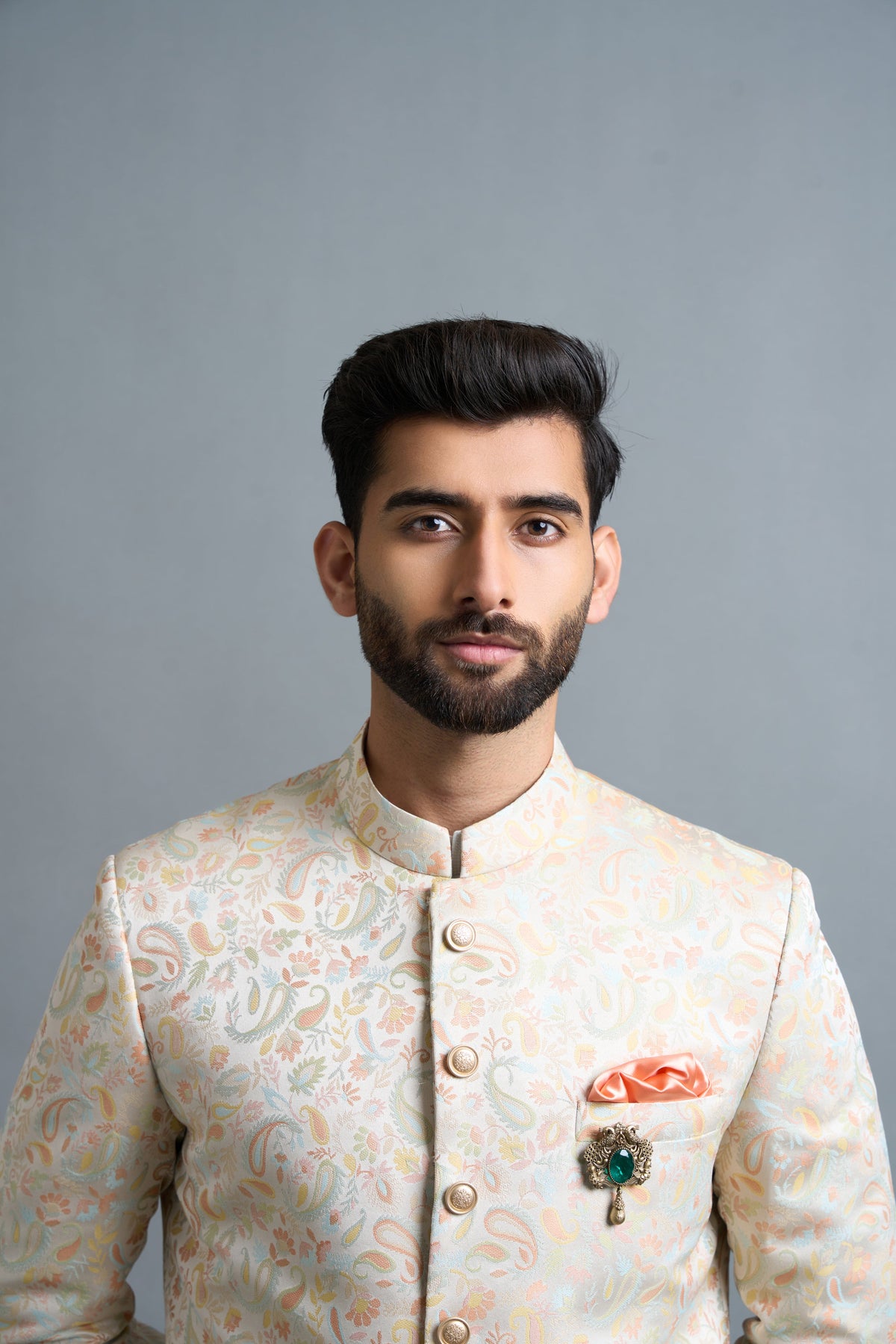 Gargee Designers Ishir Paisley Sherwani Gargee