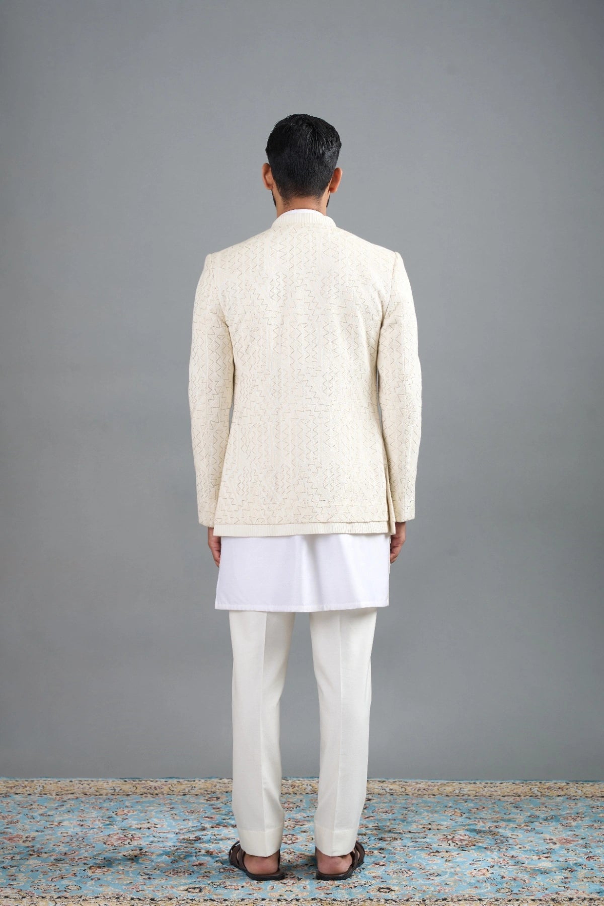 Gargee Designers Ivory Radiance Shrug Set Gargee