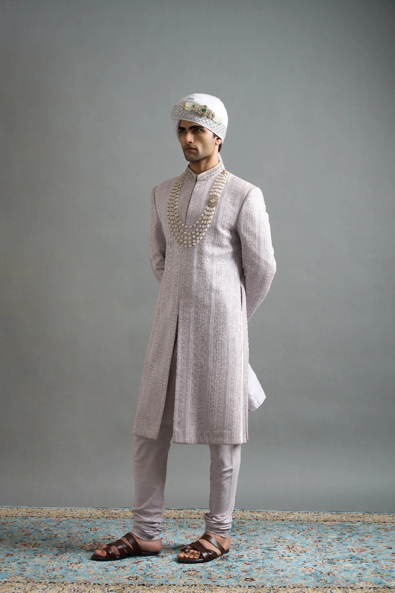 Gargee Designers Kiaan Lavender Sherwani Gargee