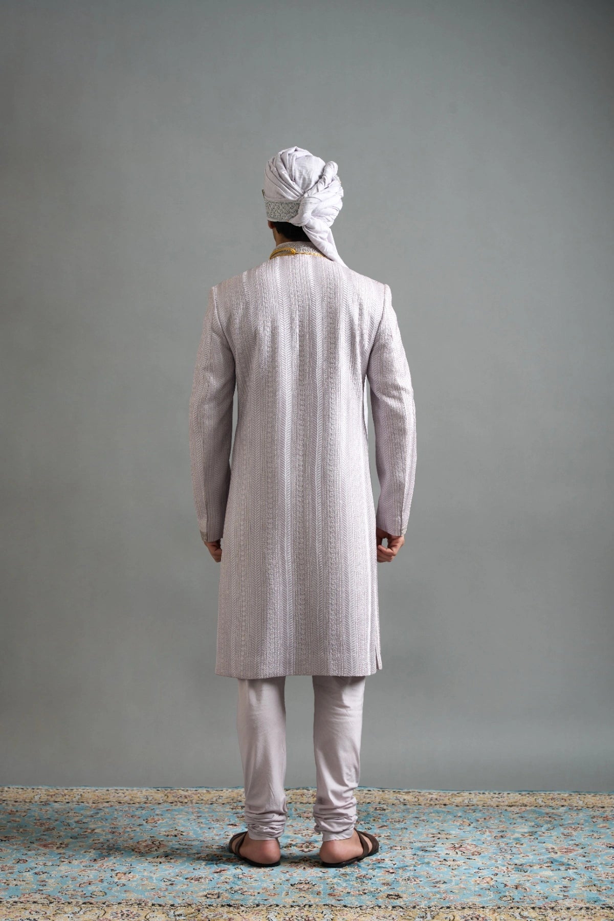Gargee Designers Kiaan Lavender Sherwani Gargee