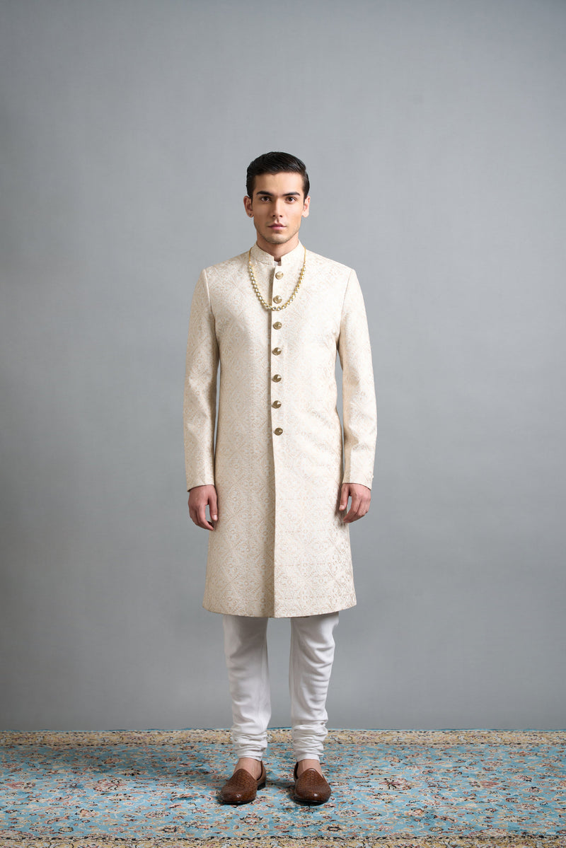 Gargee Designers Kunal Ivory Sherwani Gargee