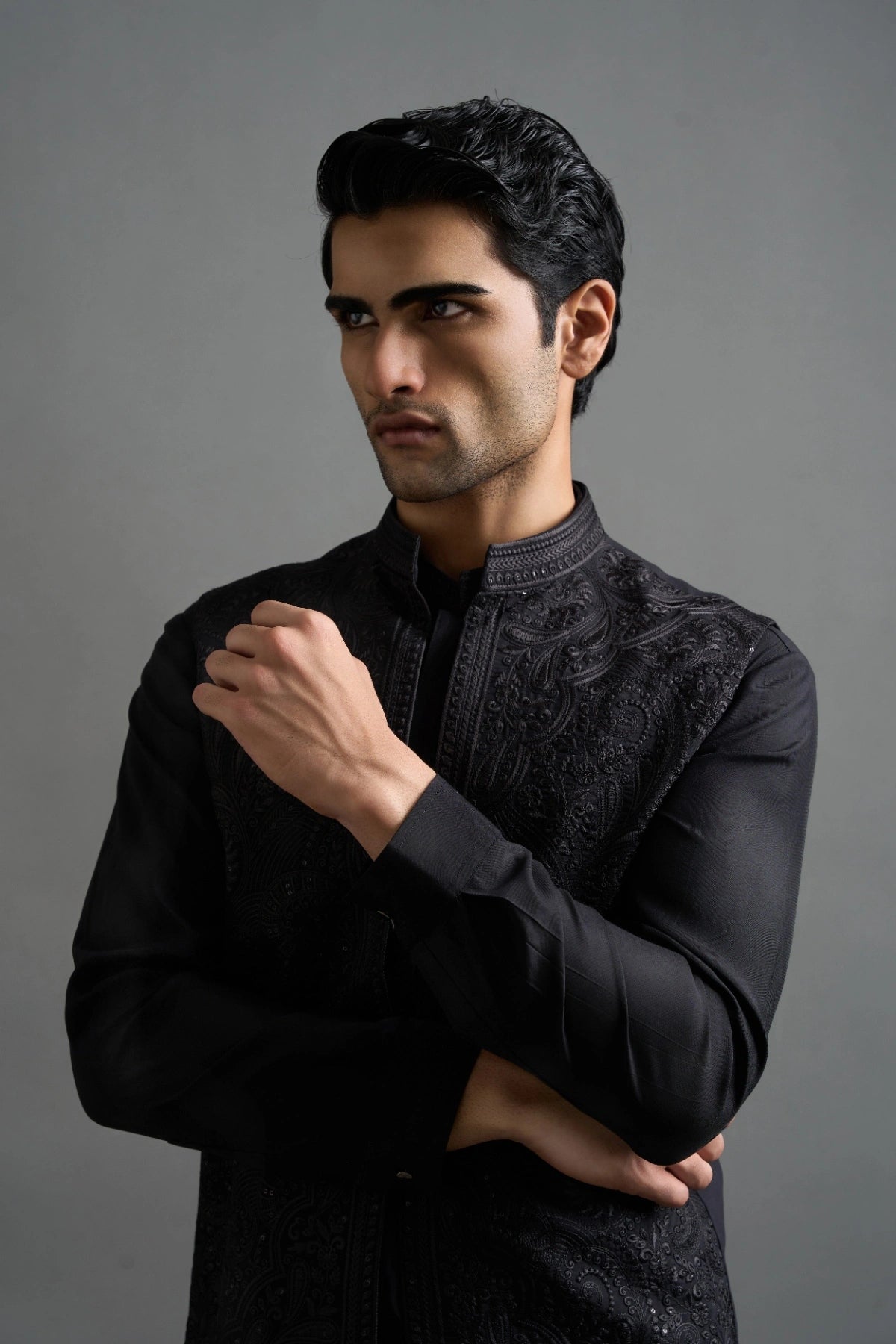 Gargee Designers Noir Majesty Bundi Set Gargee
