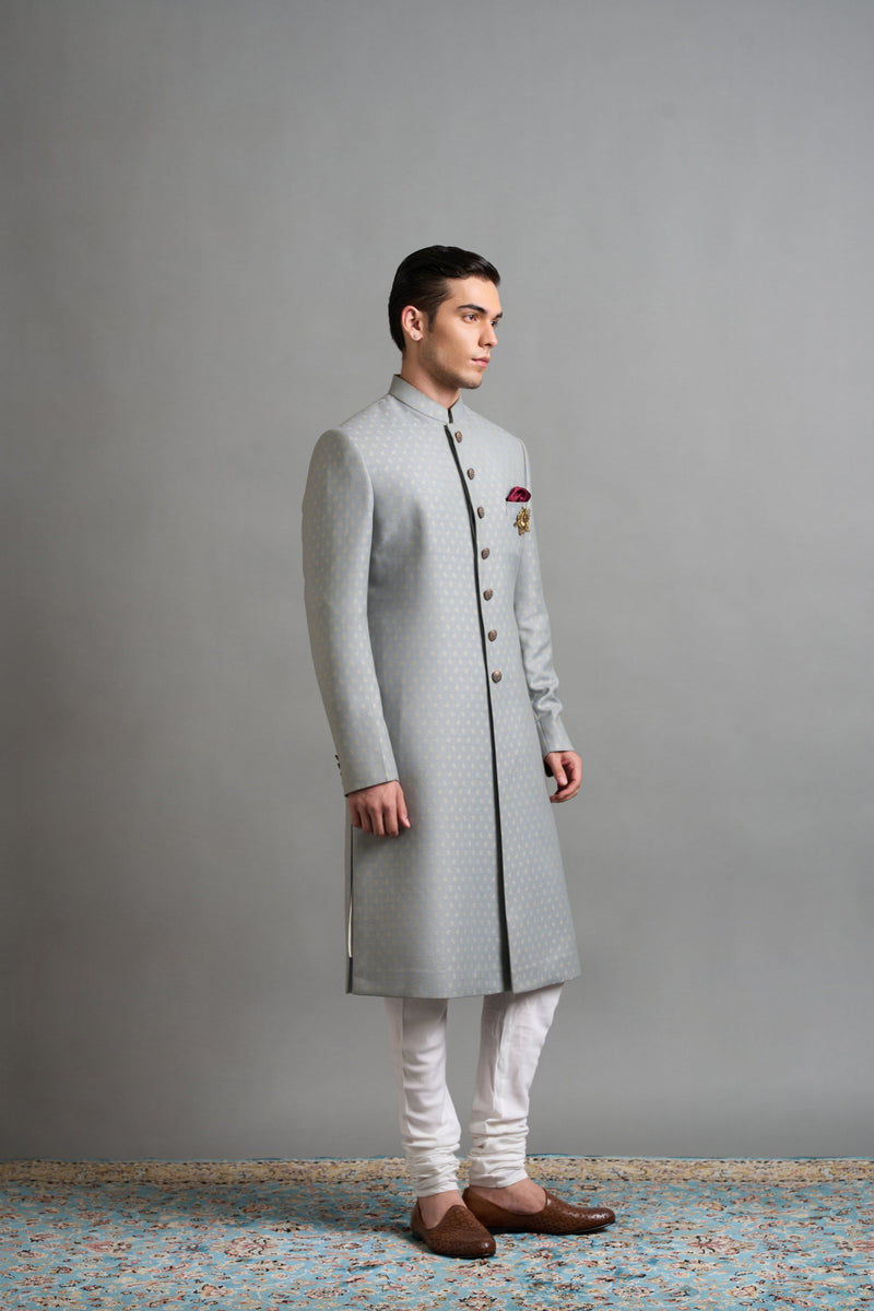 Gargee Designers Riaan Grey Sherwani Gargee
