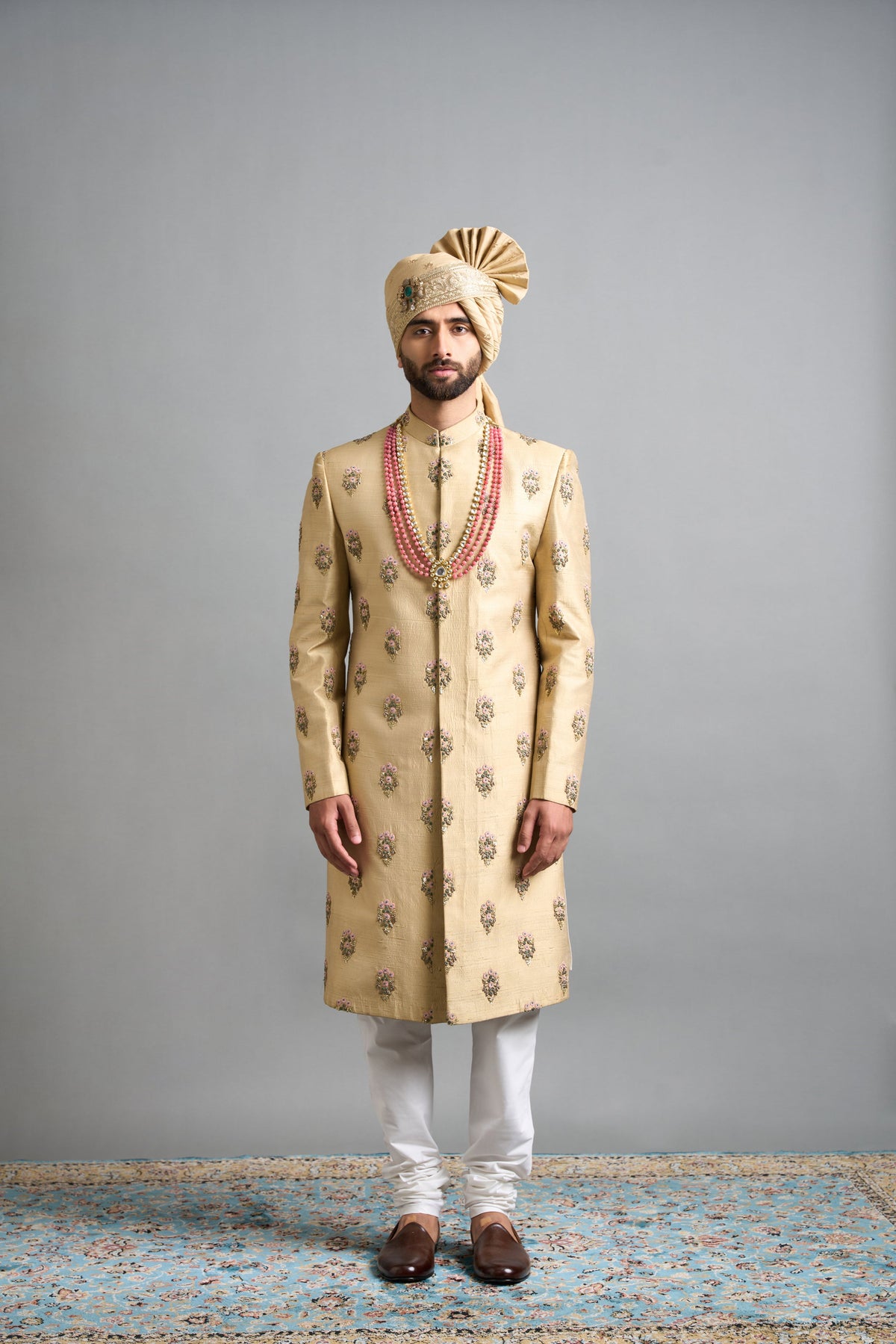 Gargee Designers Samar Golden Sherwani Gargee