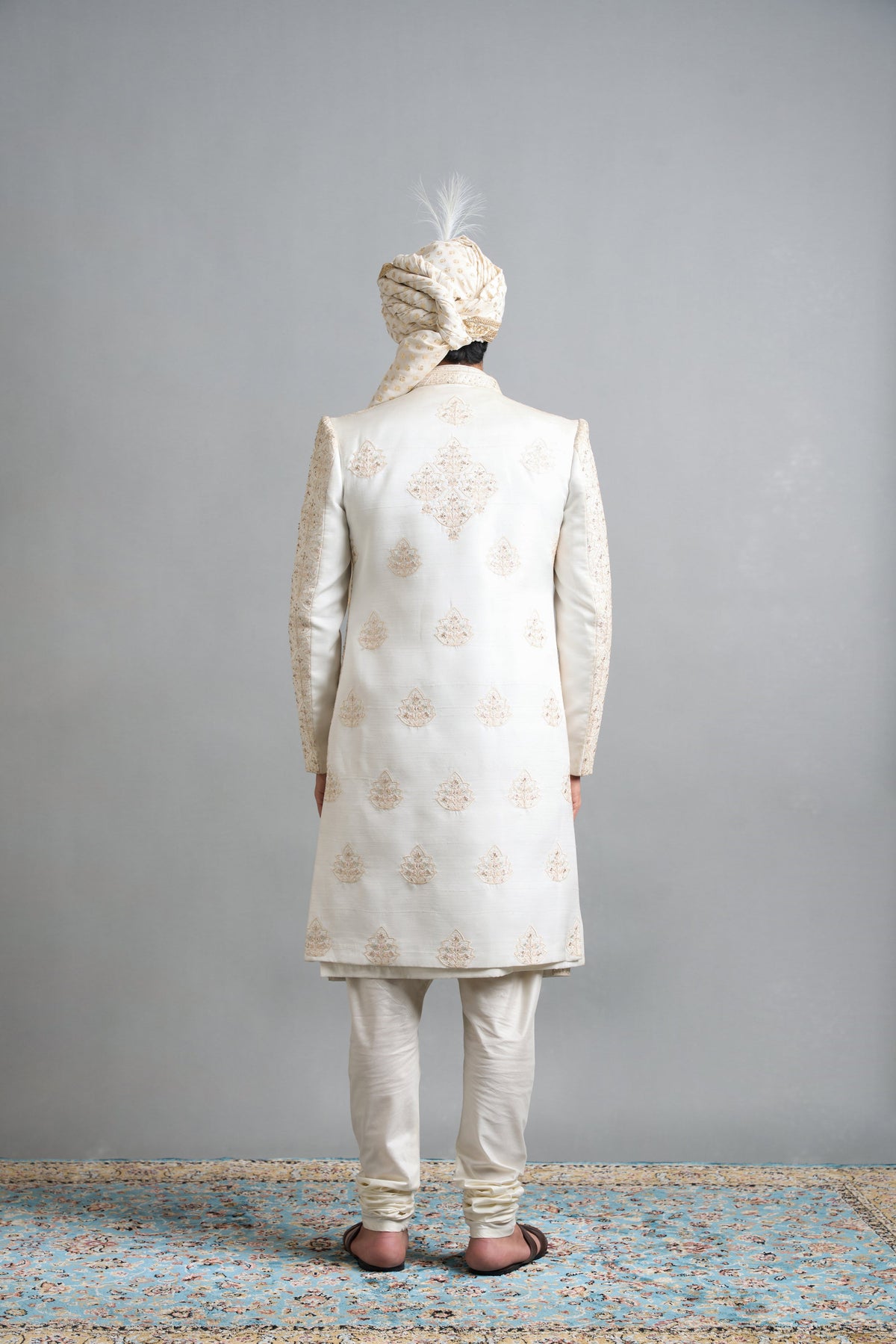 Gargee Designers Shaan Ivory Sherwani Gargee