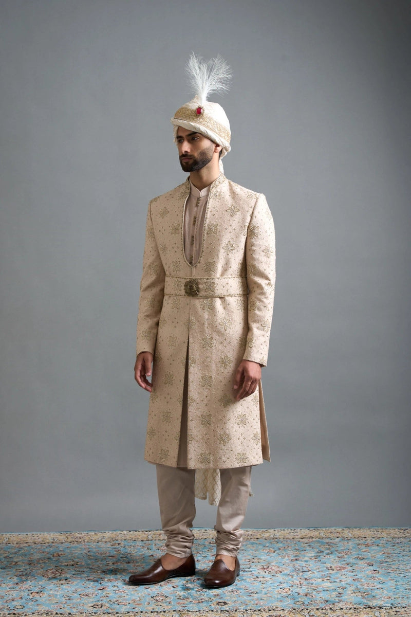 Gargee Designers Vivaan Ivory Sherwani Gargee