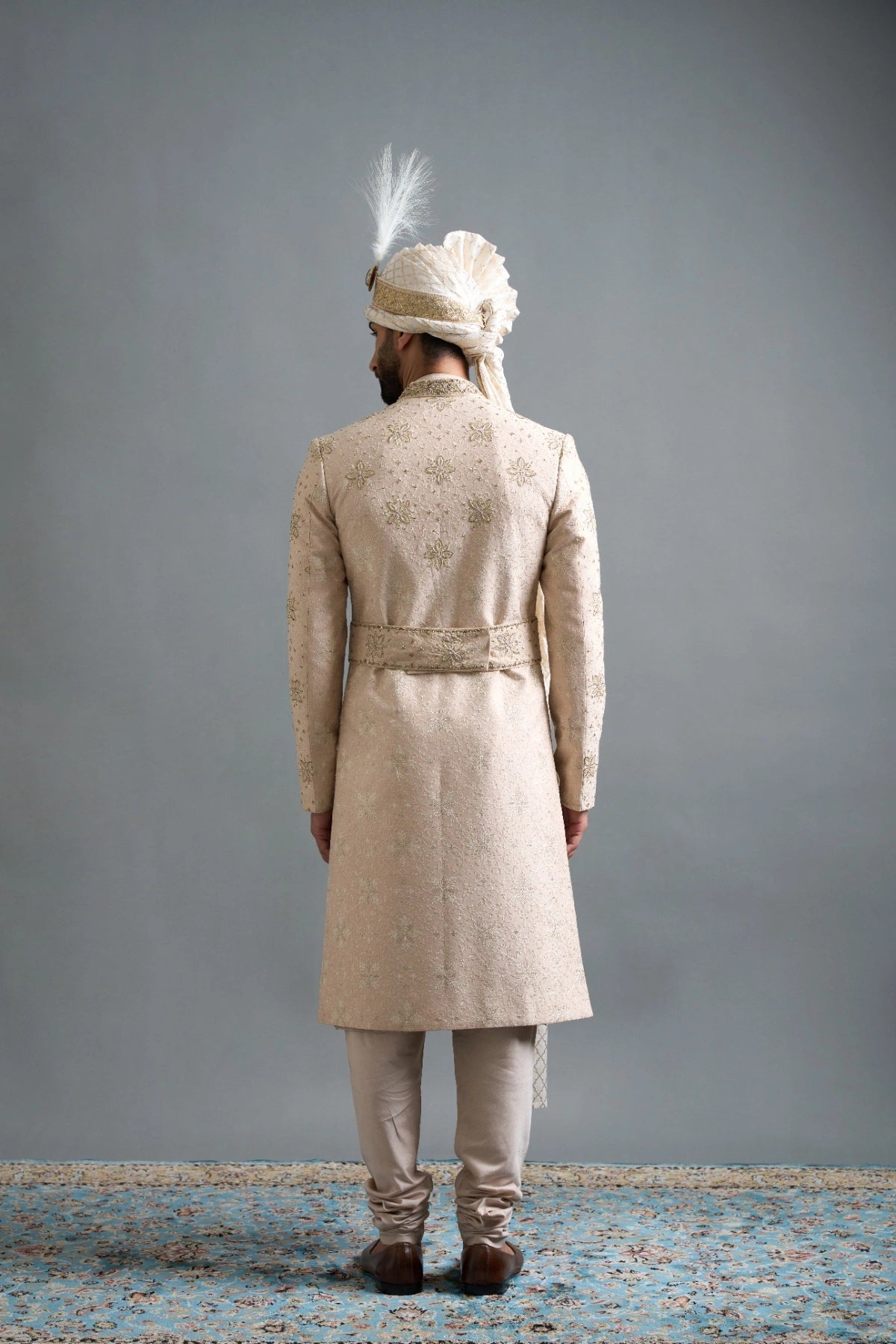 Gargee Designers Vivaan Ivory Sherwani Gargee