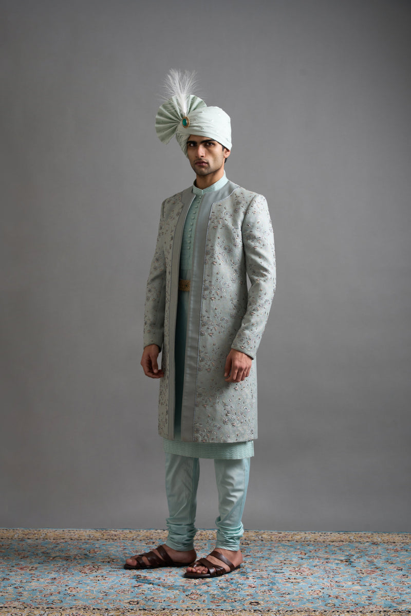 Gargee Designers Zayaan Mint Sherwani Gargee