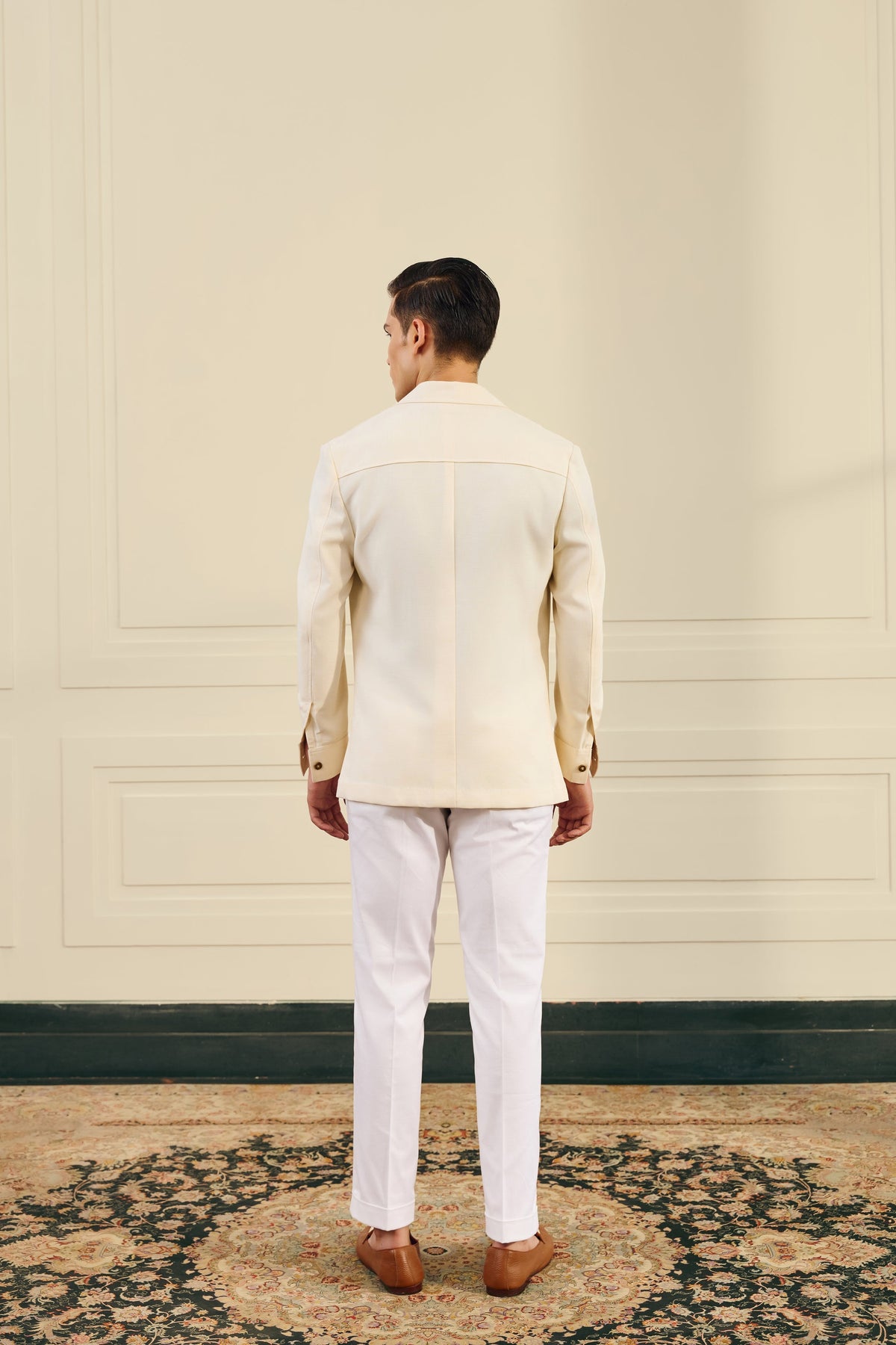 Off-white Minimal Utility Shacket Gargee