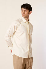 Ivory Studded Yoke Shirt