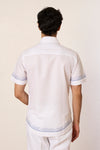 White Urban Petal Shirt