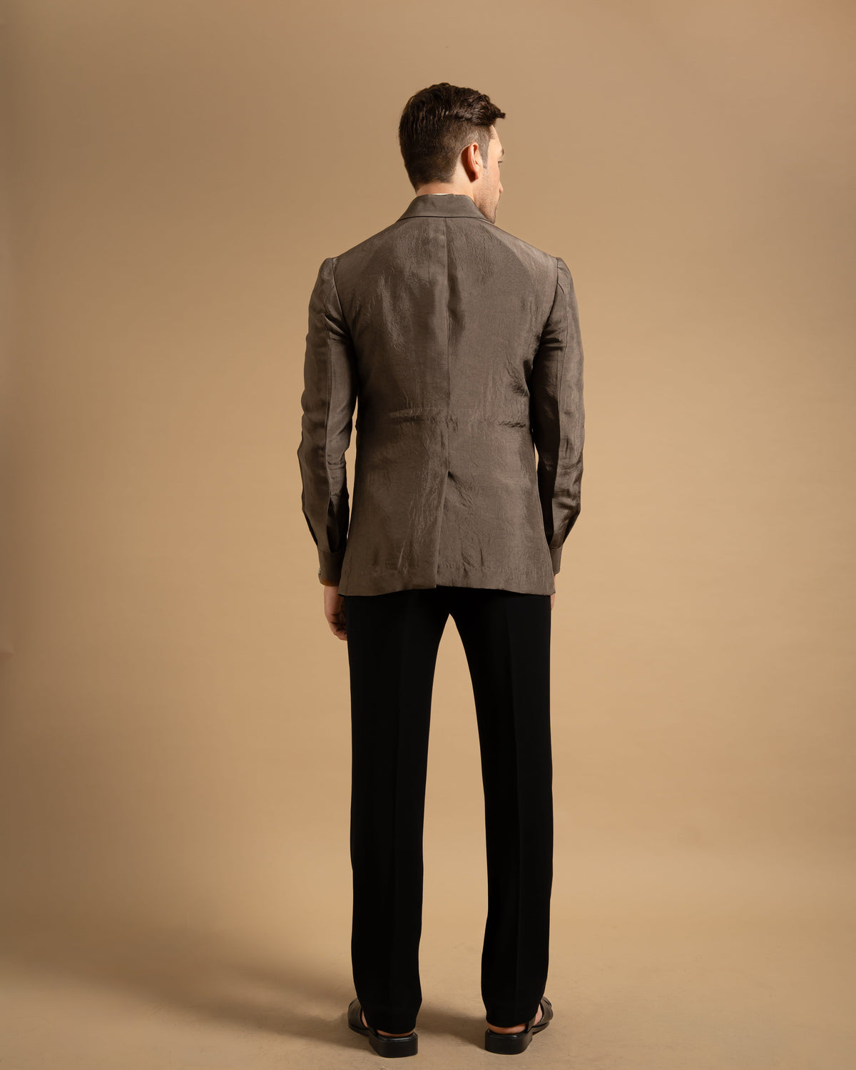 Khakhi Nomad Utility Pocket Shacket Gargee