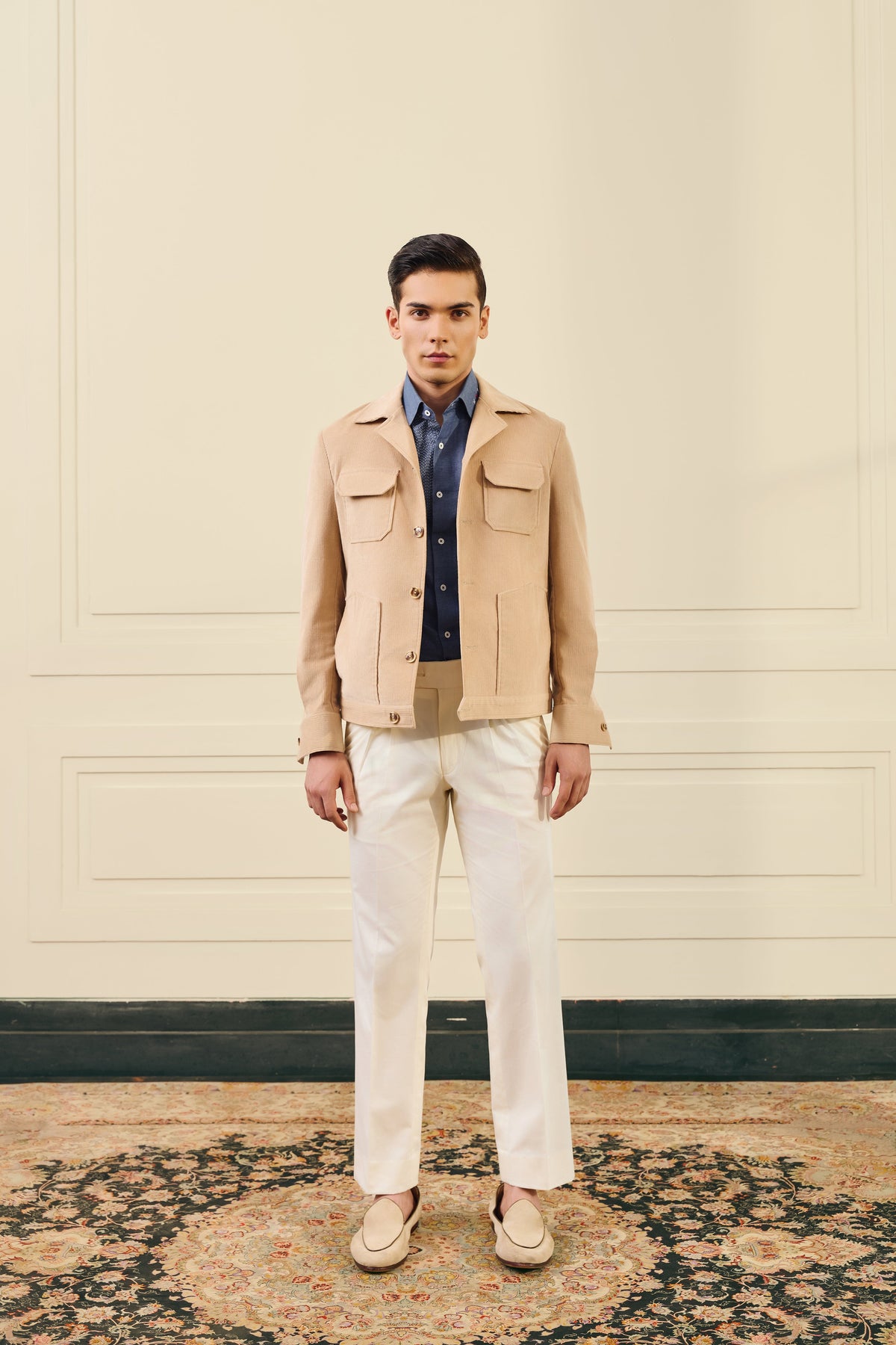 Cotton Corduroy Utility Jacket Gargee
