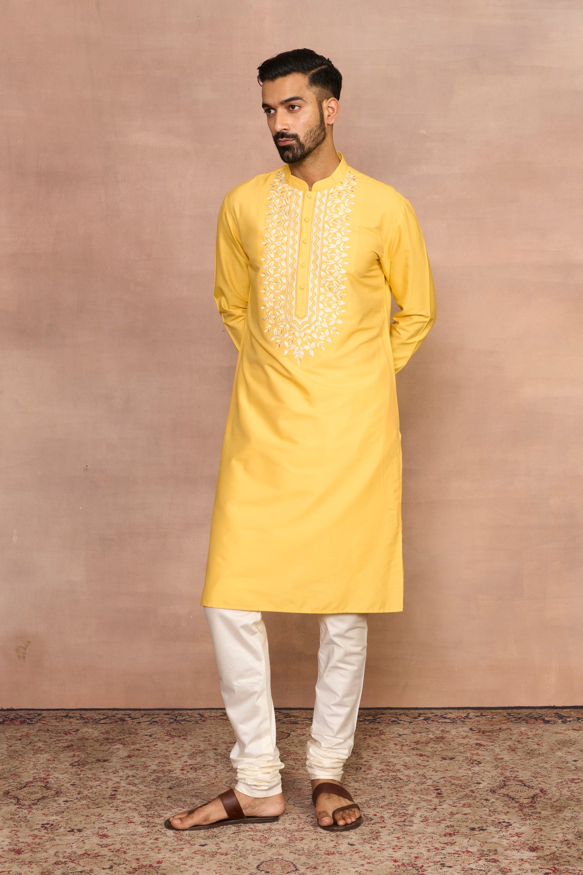 Aashna Yellow Kurta Set