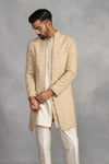 Rasik Beige Indowestern Set