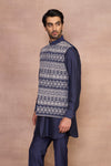 Raunaq Navy Bundi Set