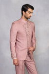 Gulzar Dusty Rose Jodhpuri Set