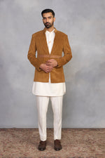 Ashk Camel Jodhpuri Set