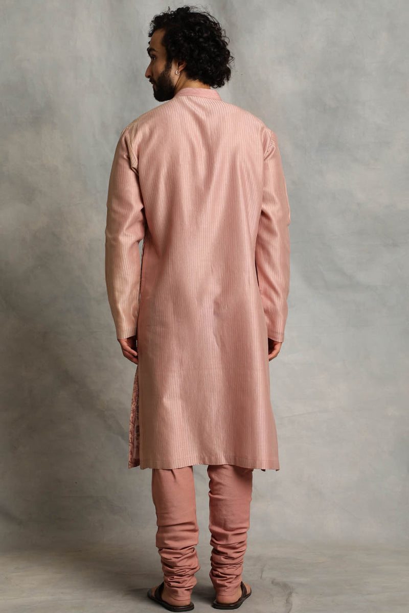 PINK EMBROIDERED KURTA SET 2