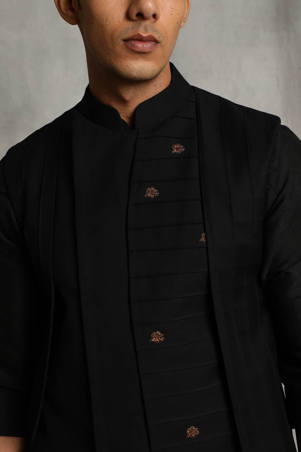 BLACK PINTUCKED BUNDI SET kurta with jacket
kurta with jacket men's
kurta with nehru jacket
nehru jacket kurta
can i wear kurta with jeans
coat on kurta
engagement kurta design
engagement kurta pajama
engagement kurta style
how to style kurta with jeans
how to style kurti with jeans
how to wear kurti with jeans
jacket for kurta
jacket with kurta pajama
kurta and jeans combination
kurta for groom for engagement
kurta jacket
kurta jacket for men
kurta jacket for wedding
kurta jacket set for engagement
kurta j