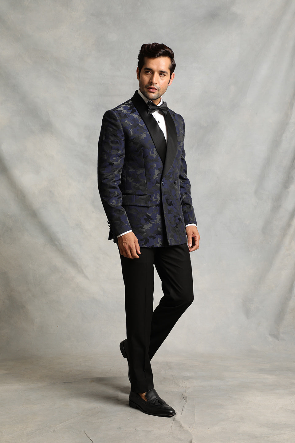 NAVY CAMOUFLAGE TUXEDO SET 2