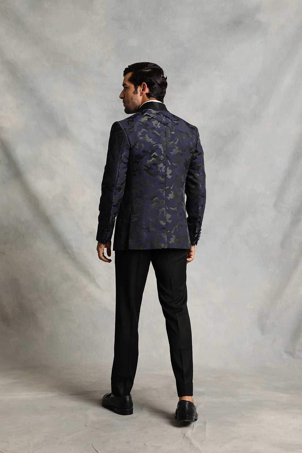 NAVY CAMOUFLAGE TUXEDO SET 3