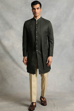 OLIVE PINTUCKED INDO SET 1