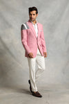 PINK PANELED COMBINATION SUIT 3
