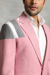PINK PANELED COMBINATION SUIT 5