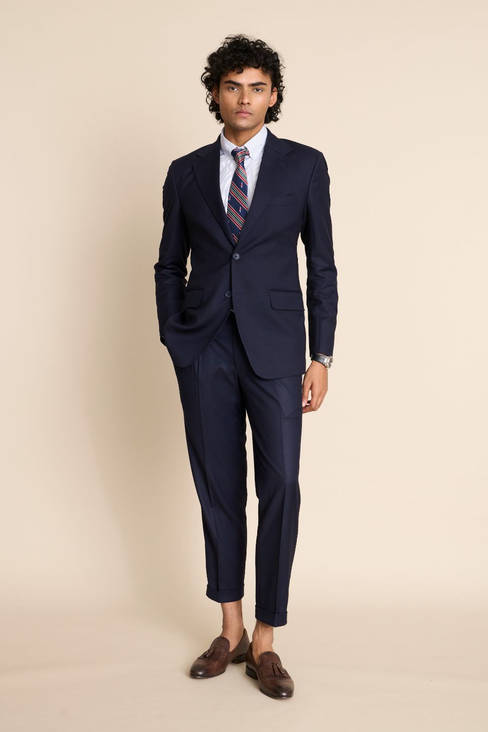 BLUE CLASSIC FORMAL SUIT